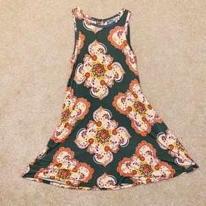 LOFT Sleeveless Swing Dress